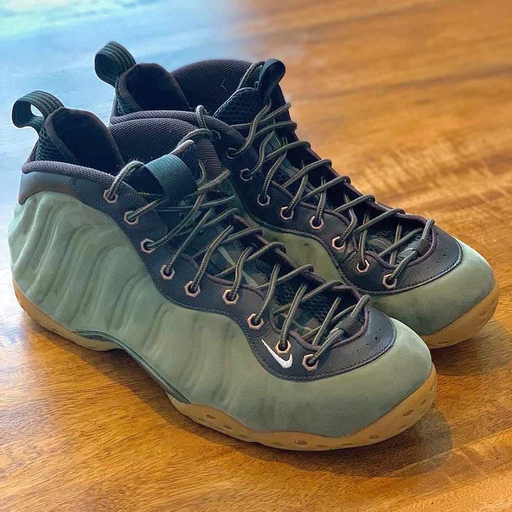 Nike Foamposite One Premium Olive Size 11.5